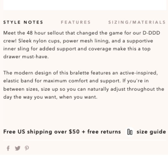 The Busty Bralette from Lively, in Toasted Almond - Picture 8 of 11